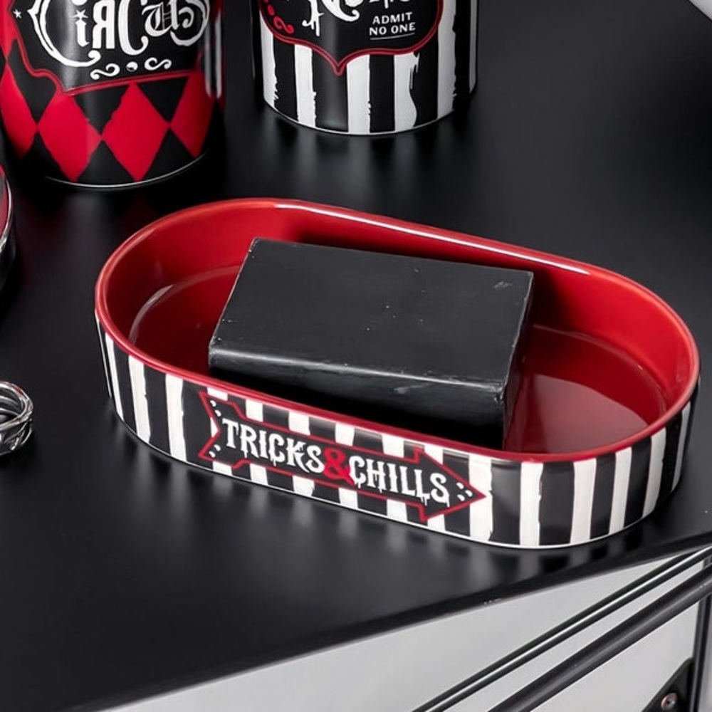KILLSTAR haunted homewares trick treats SOAP DISH bathroom goth trinkets